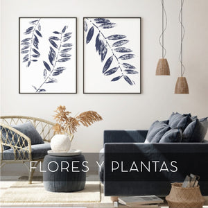 cuadros personalizados de flores y plantas