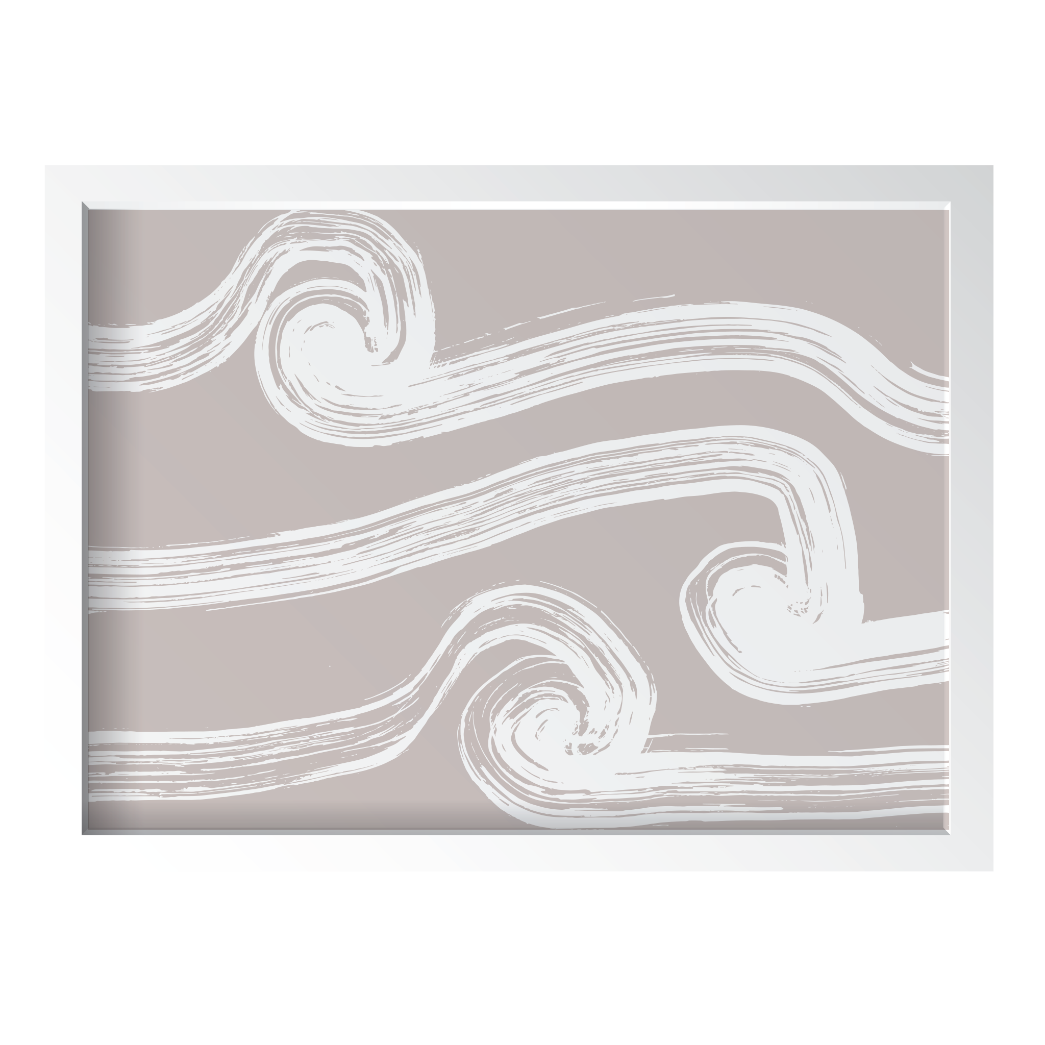 Abstract Beige Waves