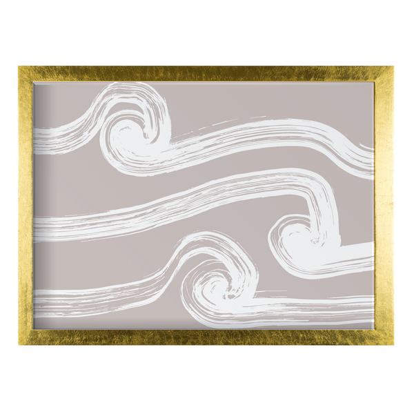 Abstract Beige Waves