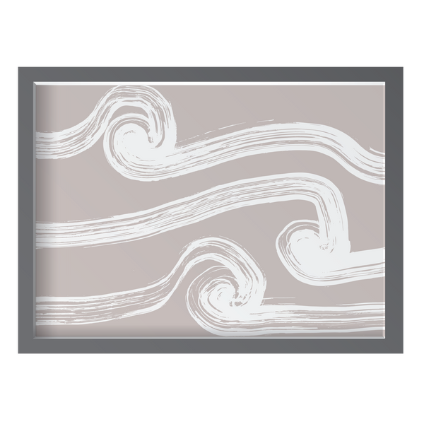 Abstract Beige Waves