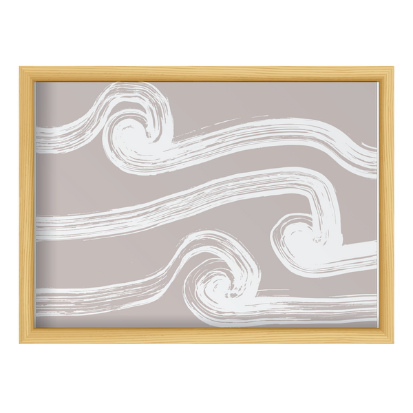 Abstract Beige Waves