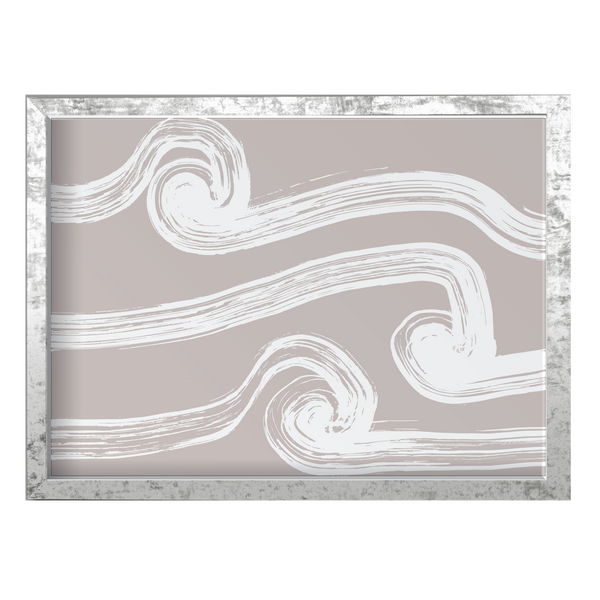 Abstract Beige Waves