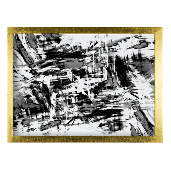 Abstract Black Brush