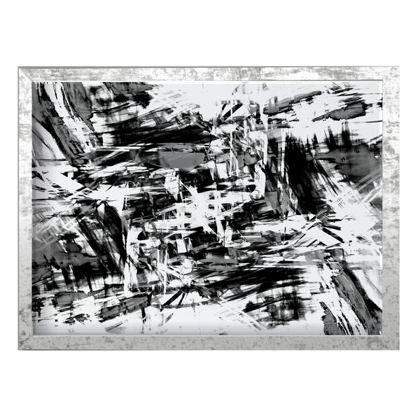 Abstract Black Brush