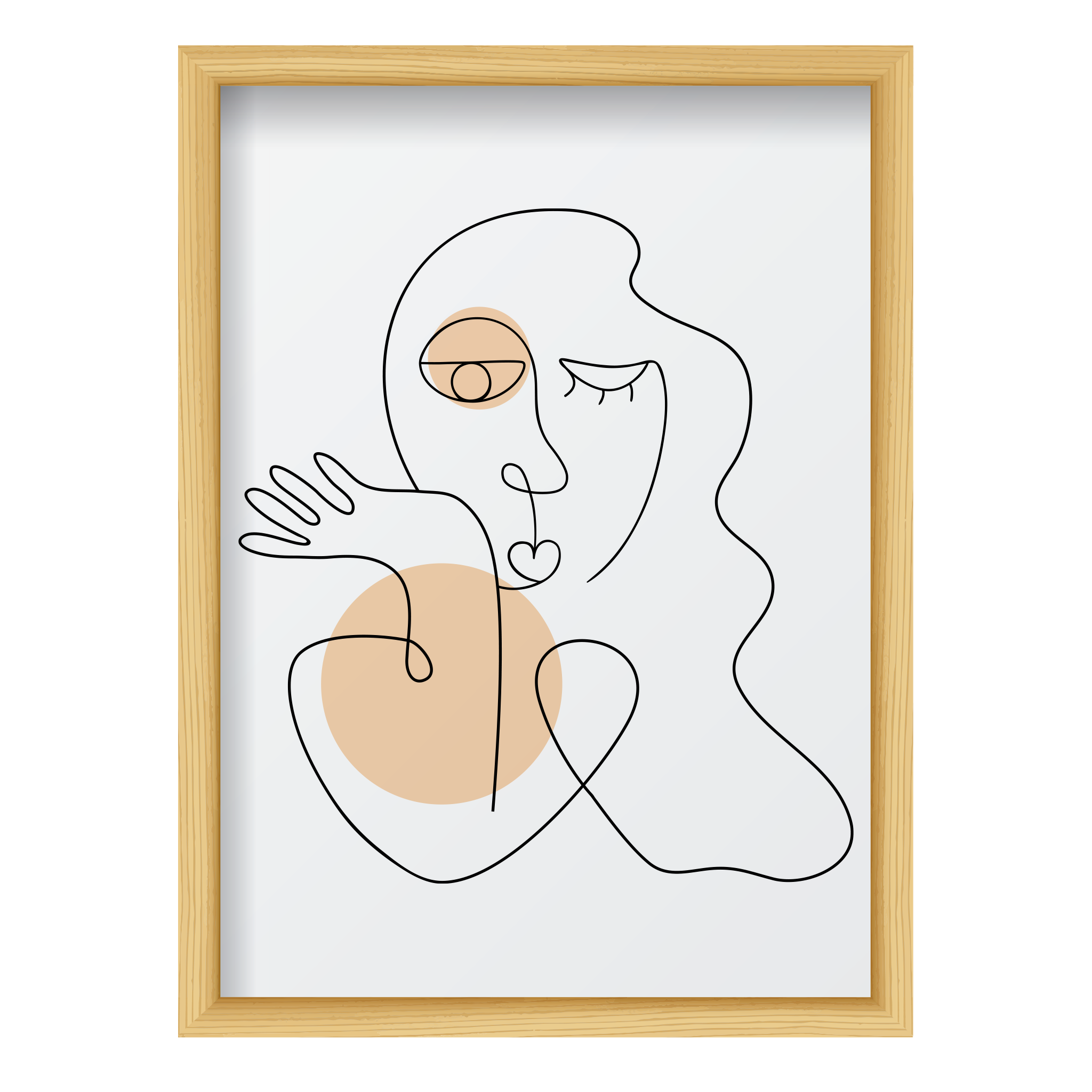 Abstract Face Coral