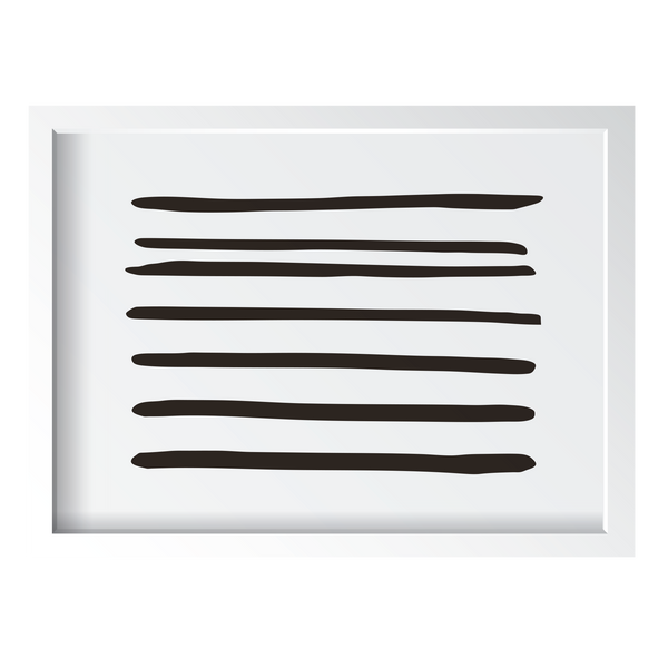 Black Horizontal Lines