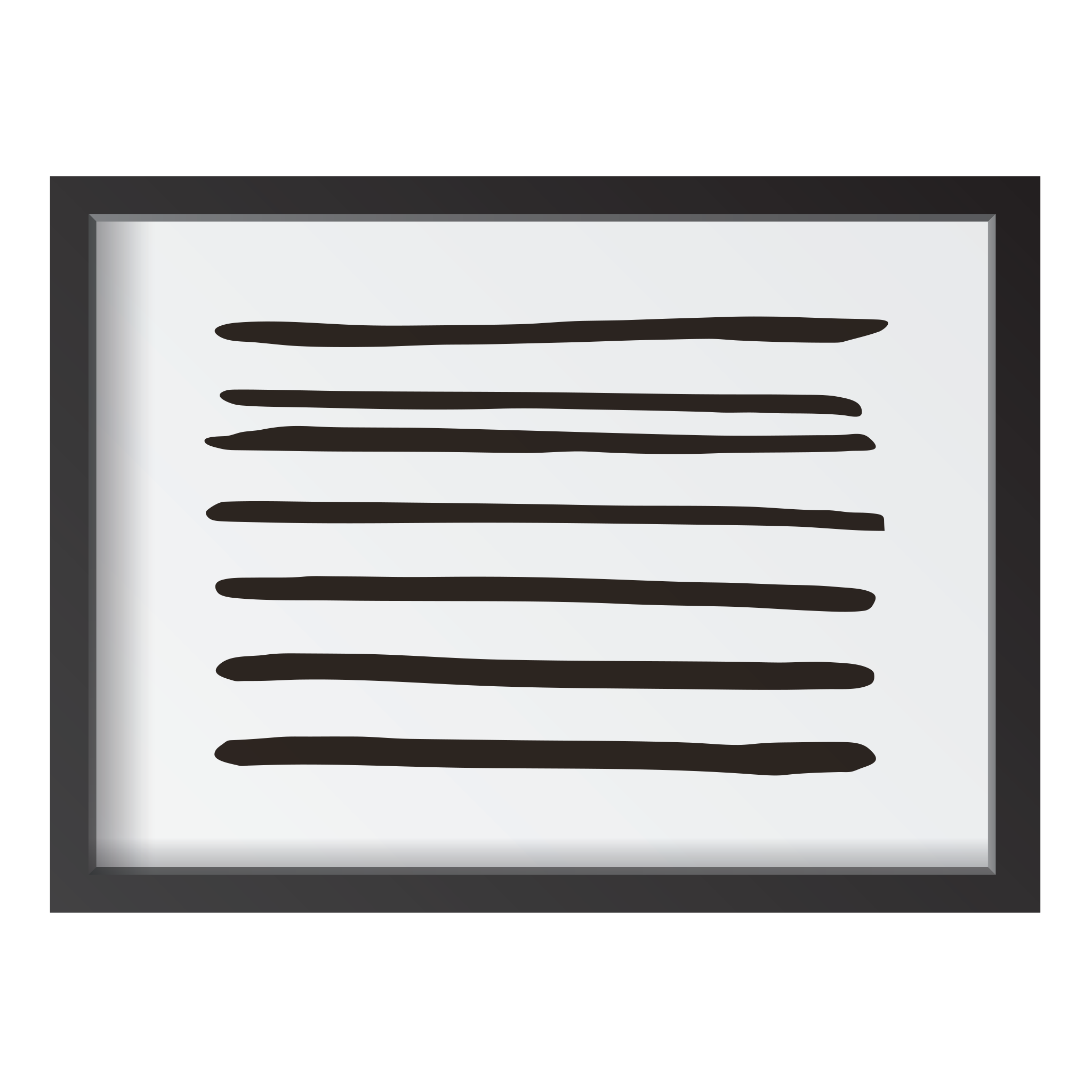 Black Horizontal Lines