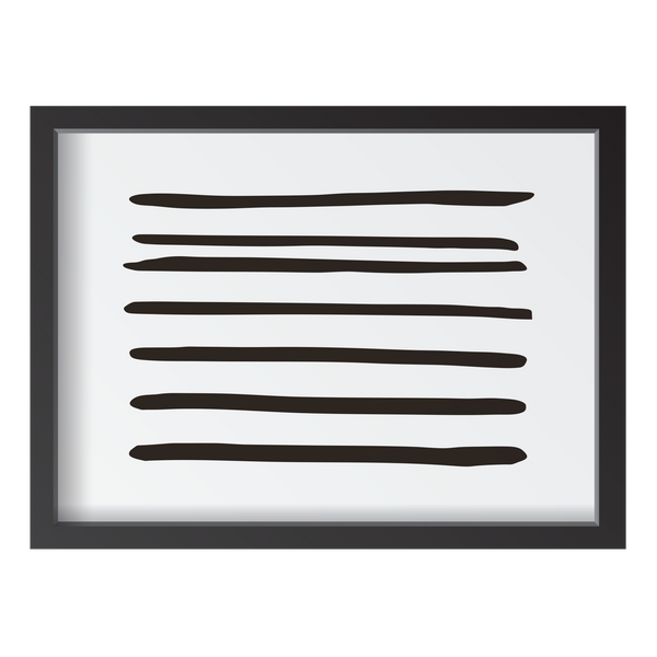 Black Horizontal Lines