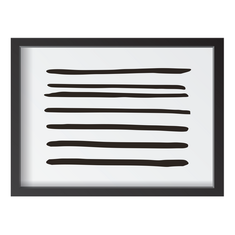 Black Horizontal Lines