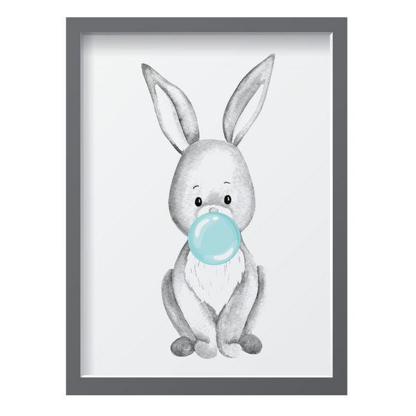 Bubblegum Blue Bunny