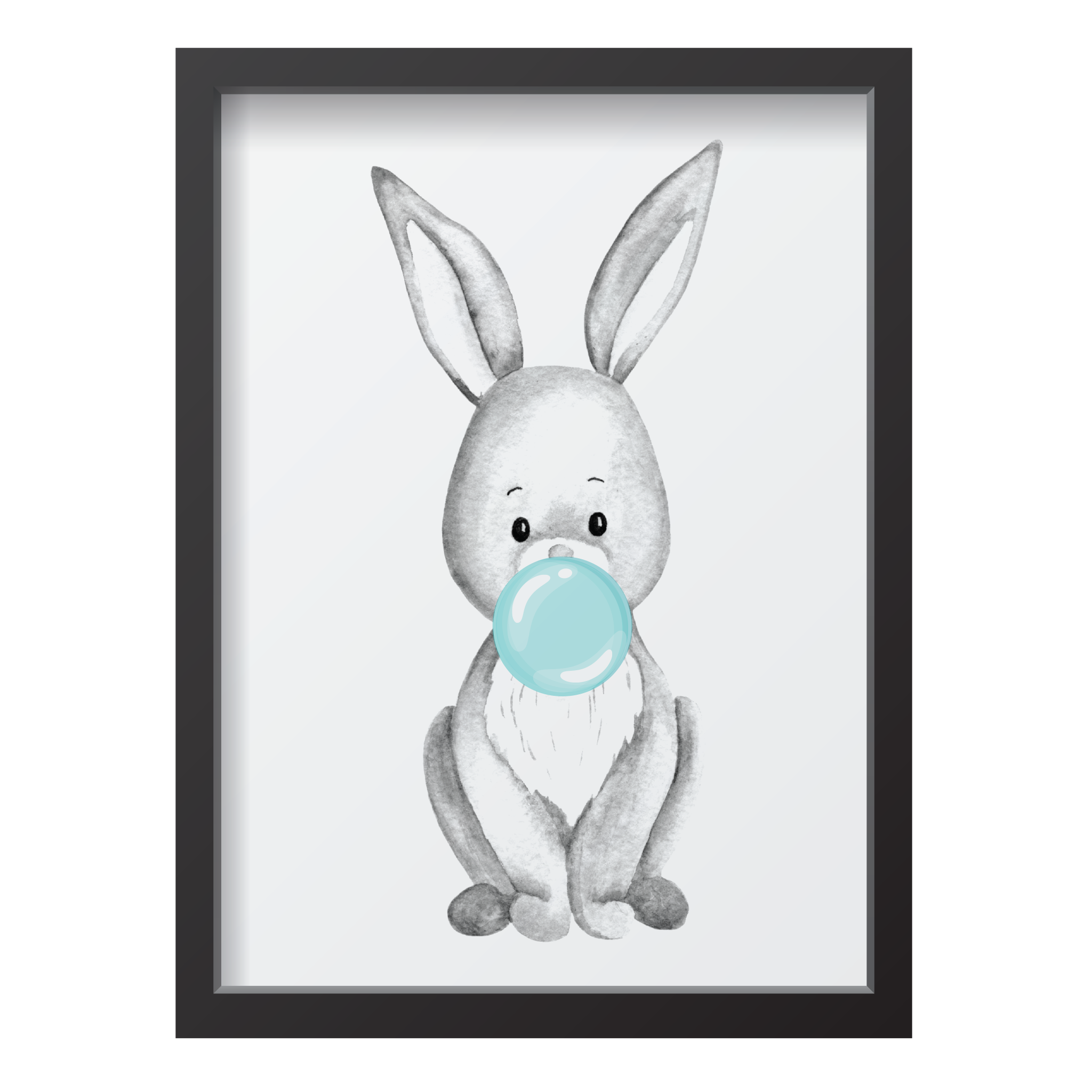 Bubblegum Blue Bunny