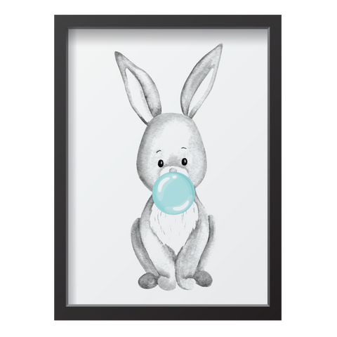 Bubblegum Blue Bunny