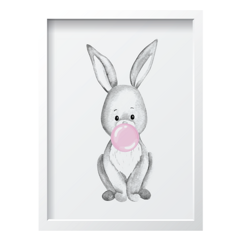 Bubblegum Pink Bunny