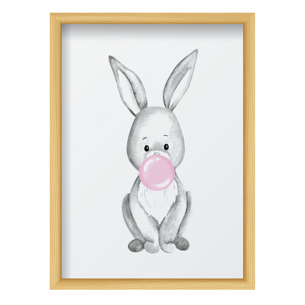 Bubblegum Pink Bunny