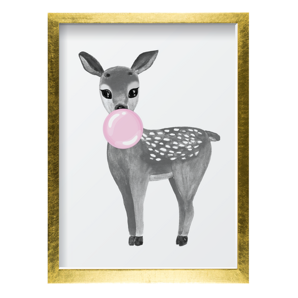 Bubblegum Pink Deer