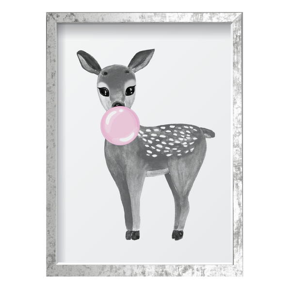 Bubblegum Pink Deer