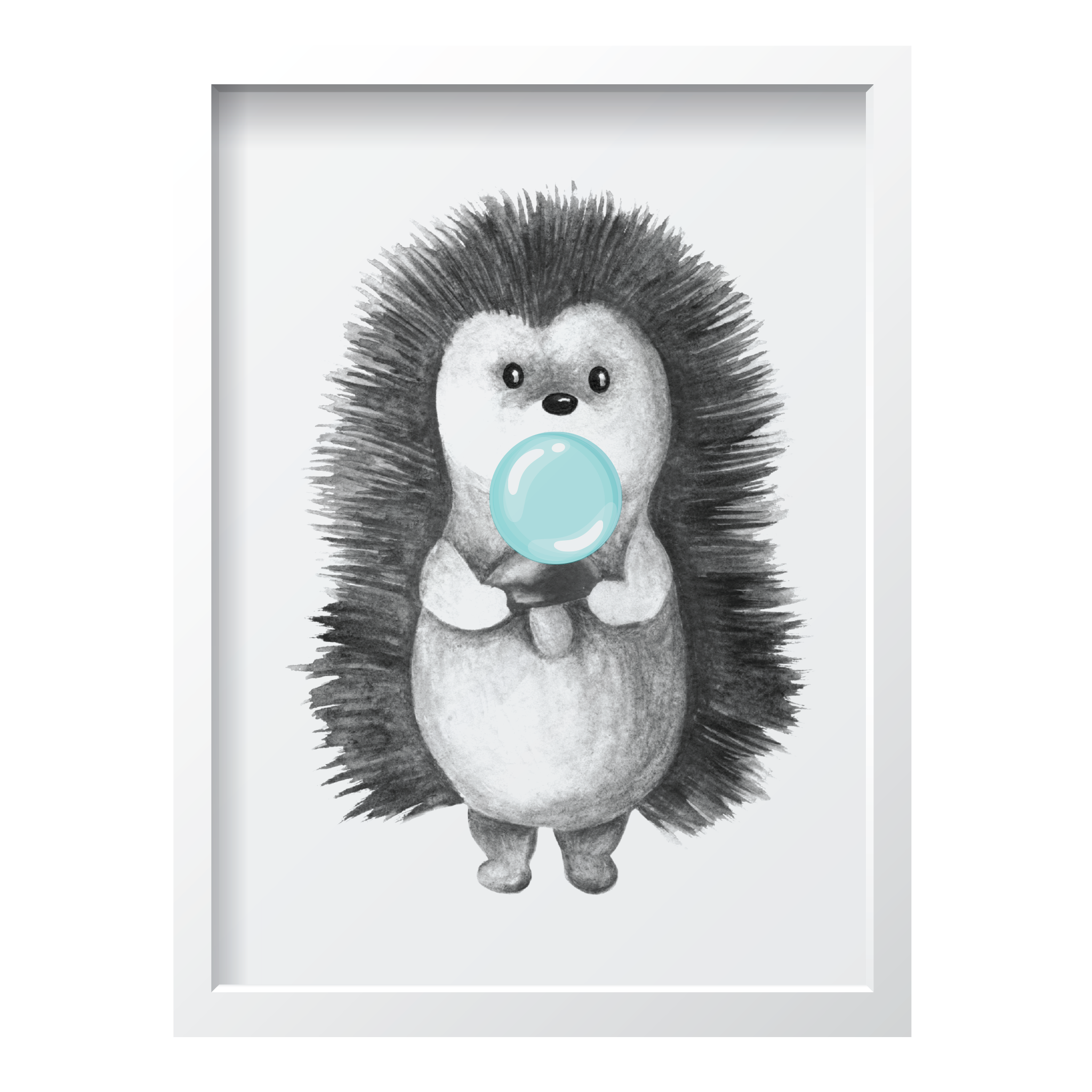 Bubblegum Blue Porcupine