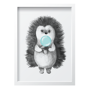 Bubblegum Blue Porcupine