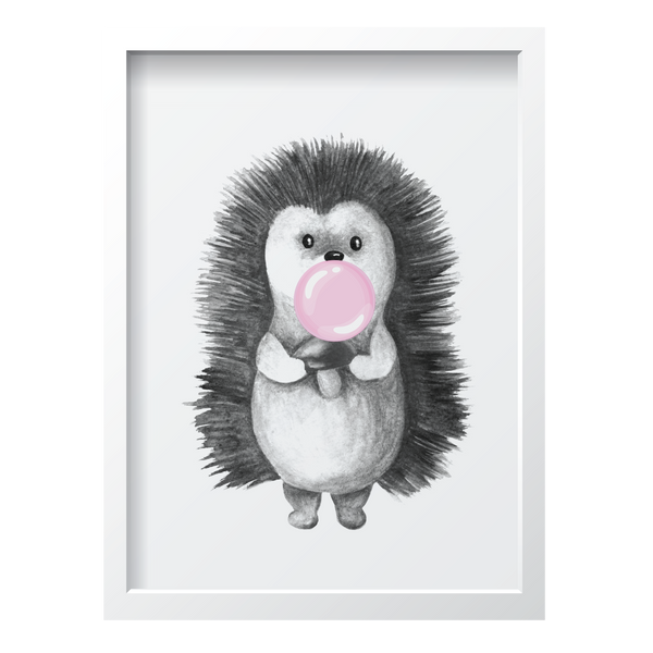 Bubblegum Pink Porcupine