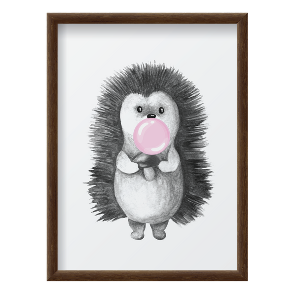 Bubblegum Pink Porcupine