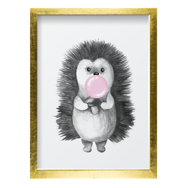 Bubblegum Pink Porcupine