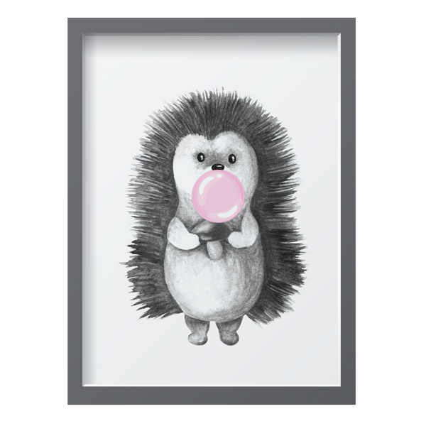 Bubblegum Pink Porcupine