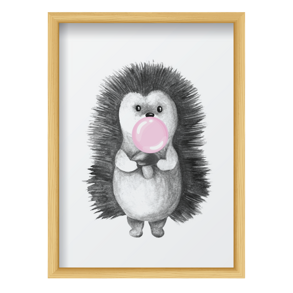 Bubblegum Pink Porcupine