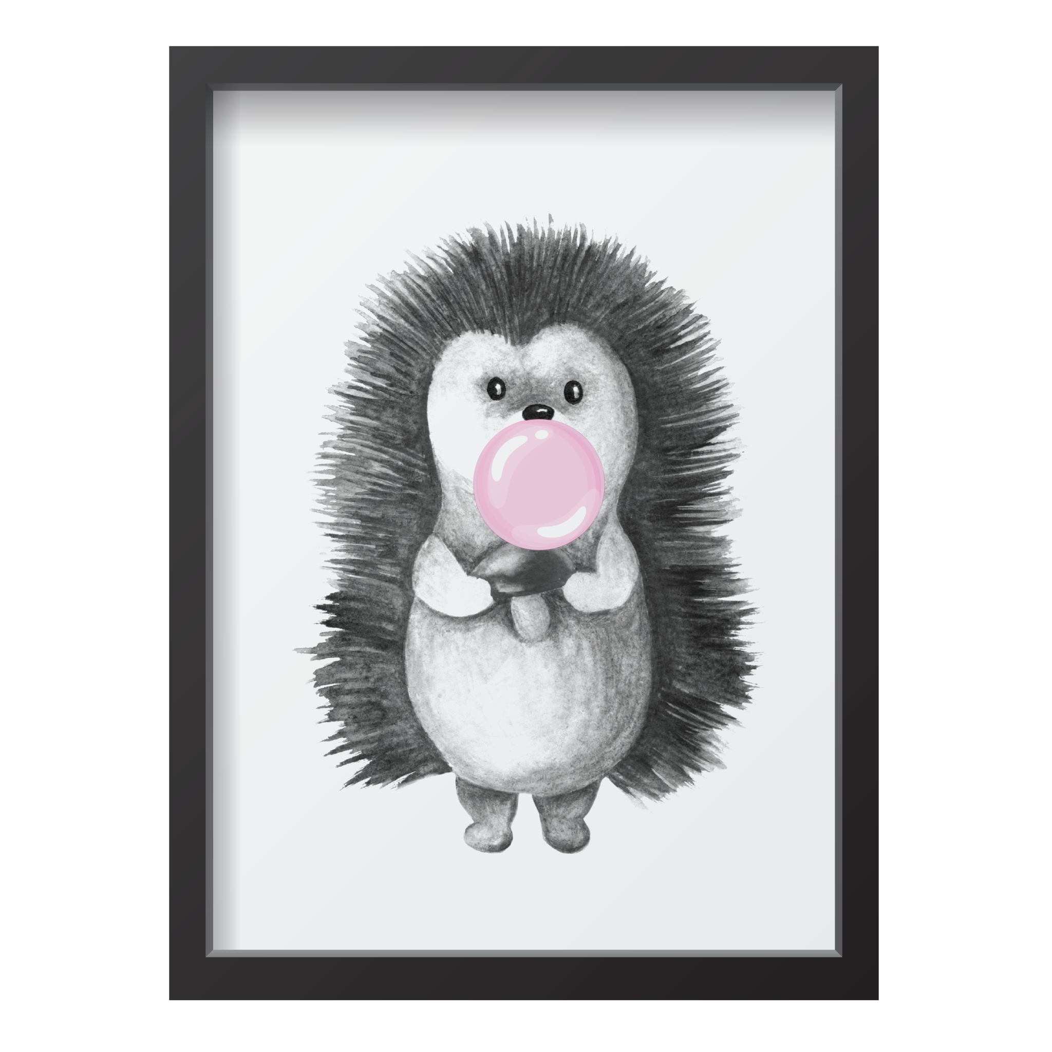 Bubblegum Pink Porcupine