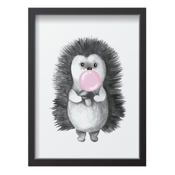 Bubblegum Pink Porcupine