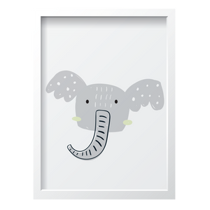 Gray & Green Elephant