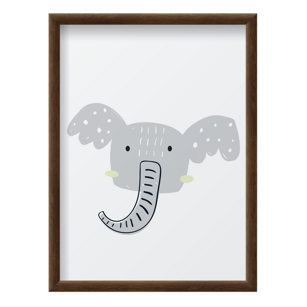 Gray & Green Elephant