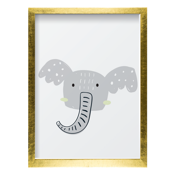 Gray & Green Elephant