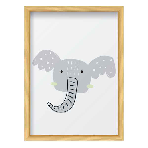 Gray & Green Elephant