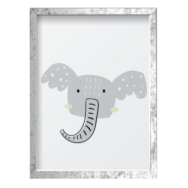 Gray & Green Elephant