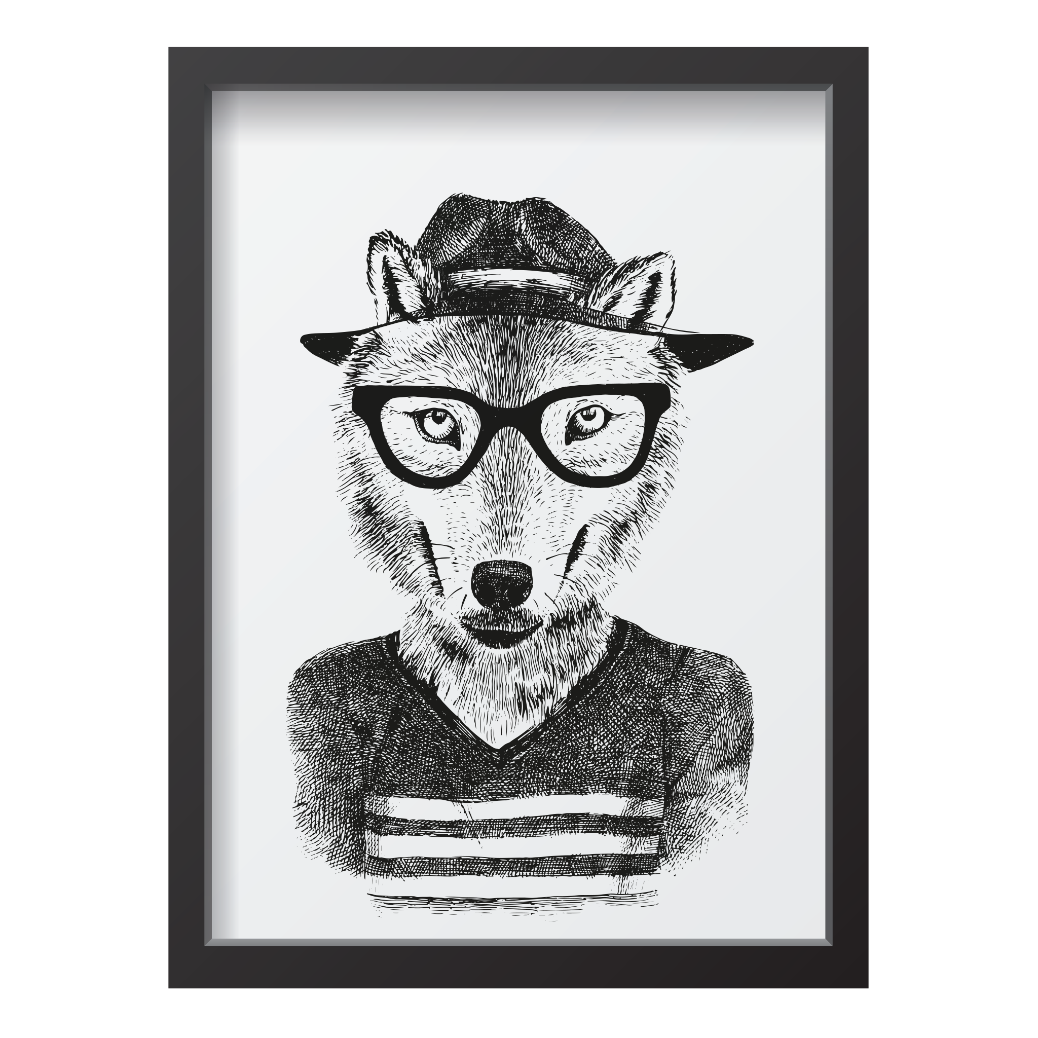 Hipster Fox