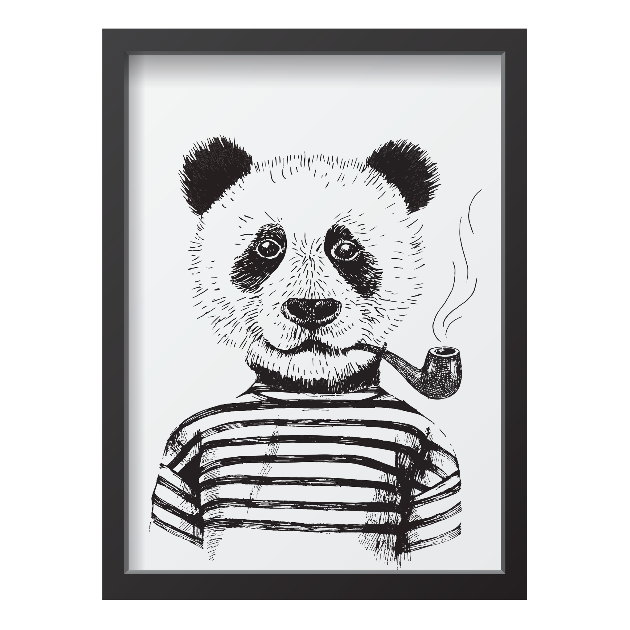 Hipster Panda