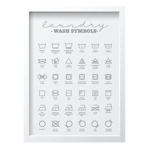 Laundry Wash Symbols