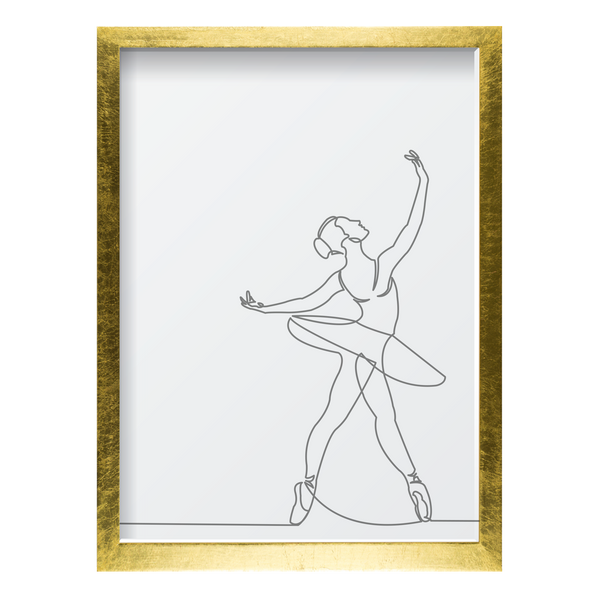 One Line Ballerina