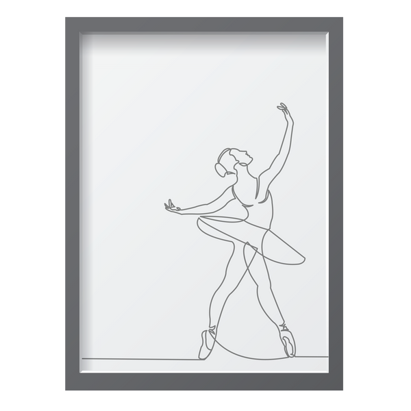 One Line Ballerina