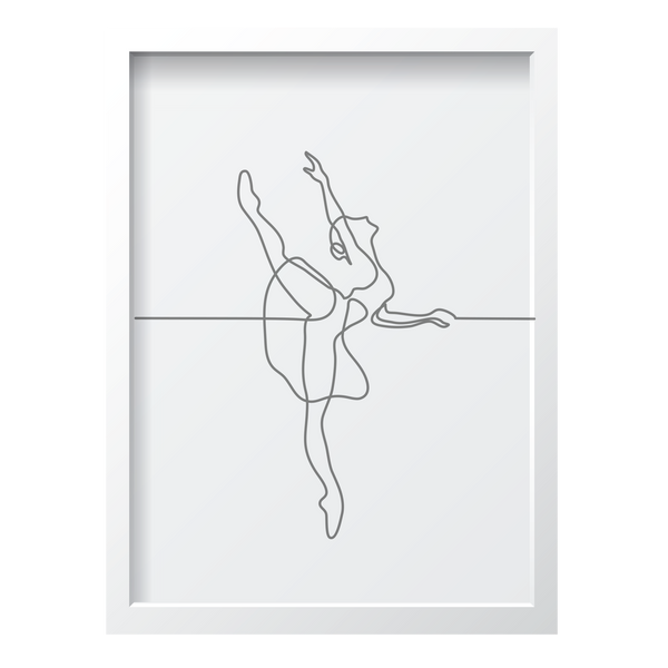 One Line Ballerina 2