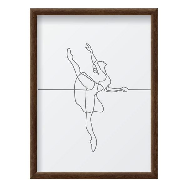 One Line Ballerina 2