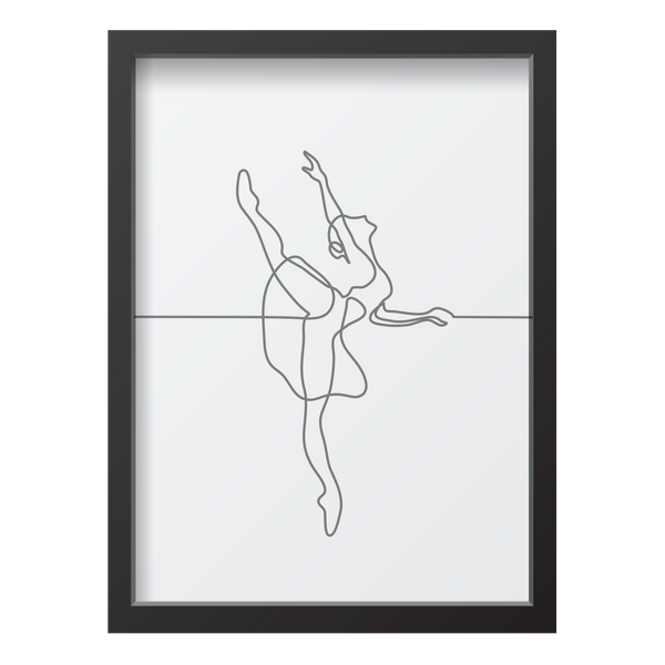 One Line Ballerina 2