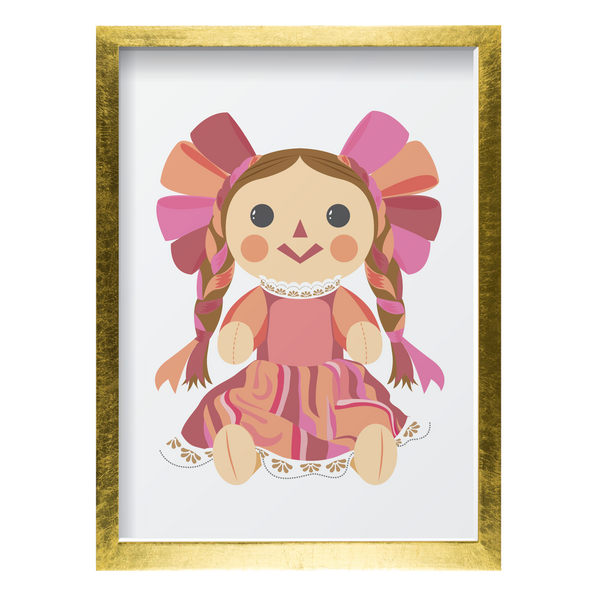 Pink Rag Doll