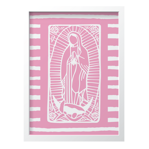 Pink Virgin Mary
