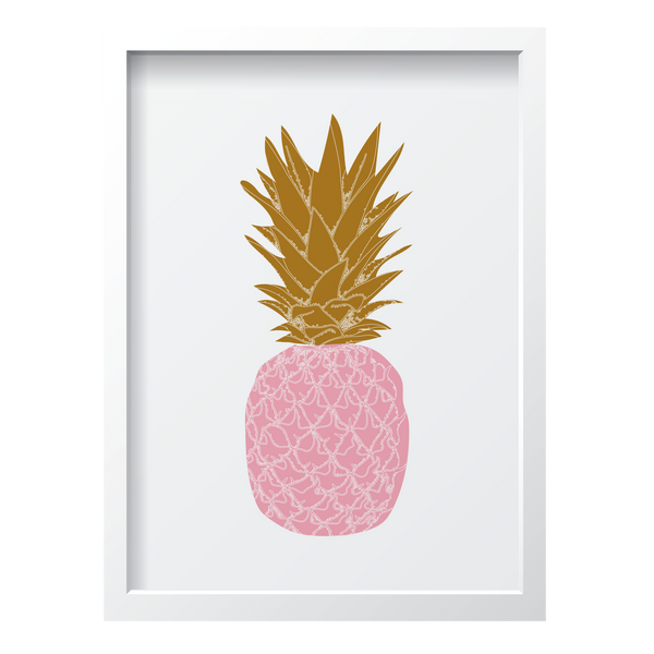 Pink & Gold Pineapple