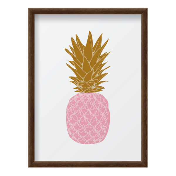 Pink & Gold Pineapple