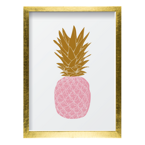 Pink & Gold Pineapple