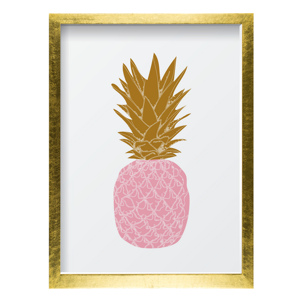 Pink & Gold Pineapple