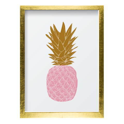 Pink & Gold Pineapple