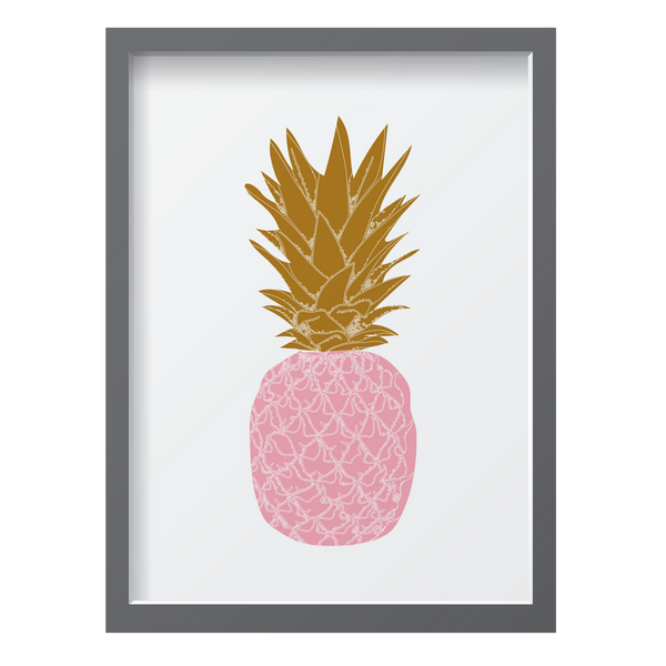 Pink & Gold Pineapple